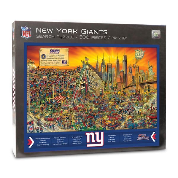 YouTheFan NFL New York Giants Joe Journeyman Puzzle 9029595 - The Home ...