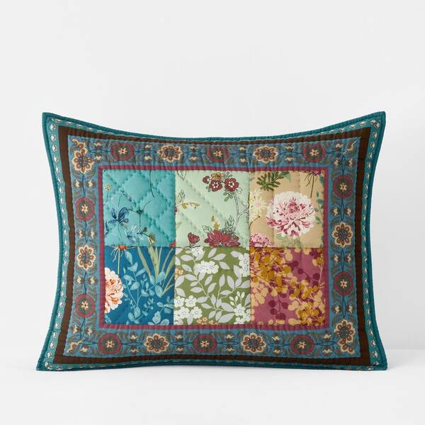 The Company Store Anna's Floral Multi Cotton Standard Sham