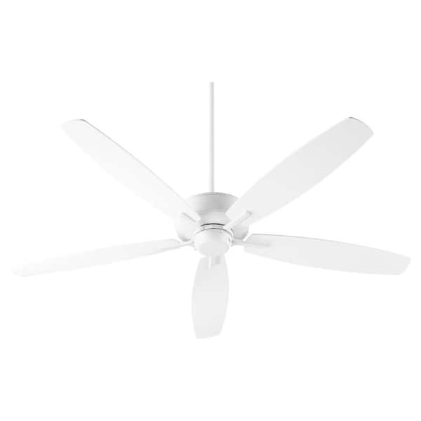 Quorum INTERNATIONAL Breeze 60 in. Indoor Studio White Ceiling Fan