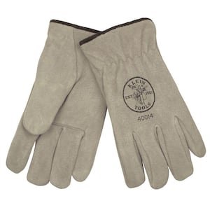Lined Cowhide Large Driver's Gloves (1 Pair)
