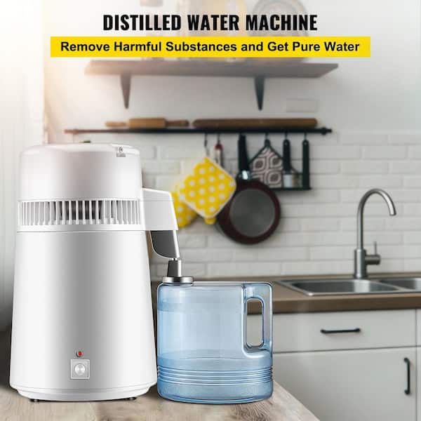 SKYSHALO Pure Water Distiller 750W Fully Upgraded with Handle 1.1