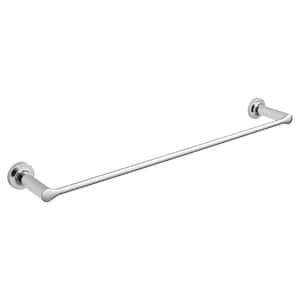 Studio S 24 in. Wall Mounted Towel Bar in Polished Chrome