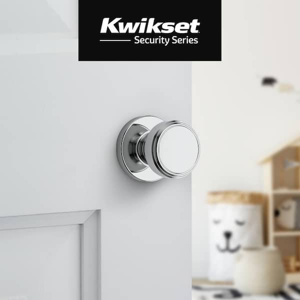 Maven Polished Chrome Round Hall/Closet Door Knob