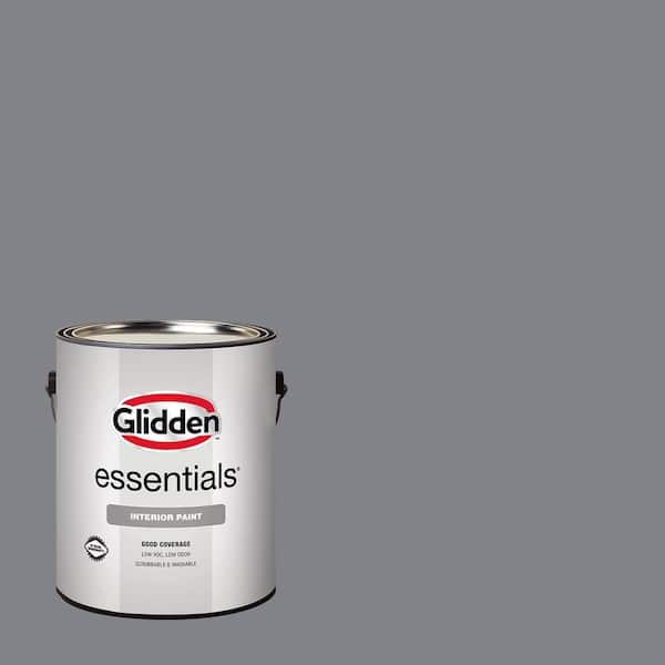 Glidden Essentials 1 gal. PPG1013-5 Victorian Pewter Semi-Gloss