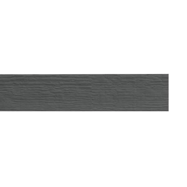 Hardie Trim HZ5 1 in. x 11.25 in. x 12 ft. Statement Collection Iron Gray Fiber Cement Roughsawn Trim Board