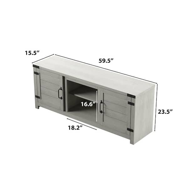 Twin Star Home 60 in. Fairfax Oak TV Stand Fits TV's up to Twin Star Home 60 in. Fairfax Oak TV Stand Fits TV's up to