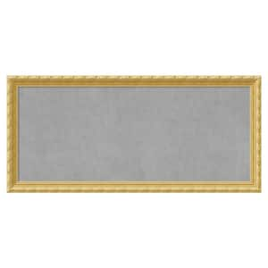 Versailles Gold 52 in. x 24 in Framed Magnetic Board