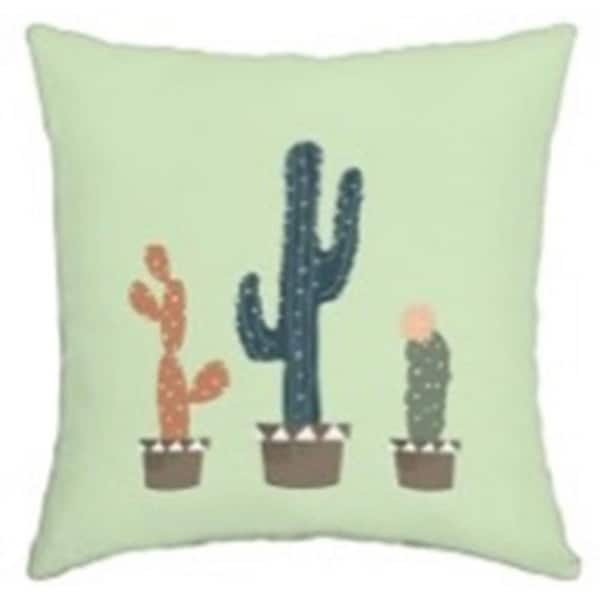 outdoor cactus pillow