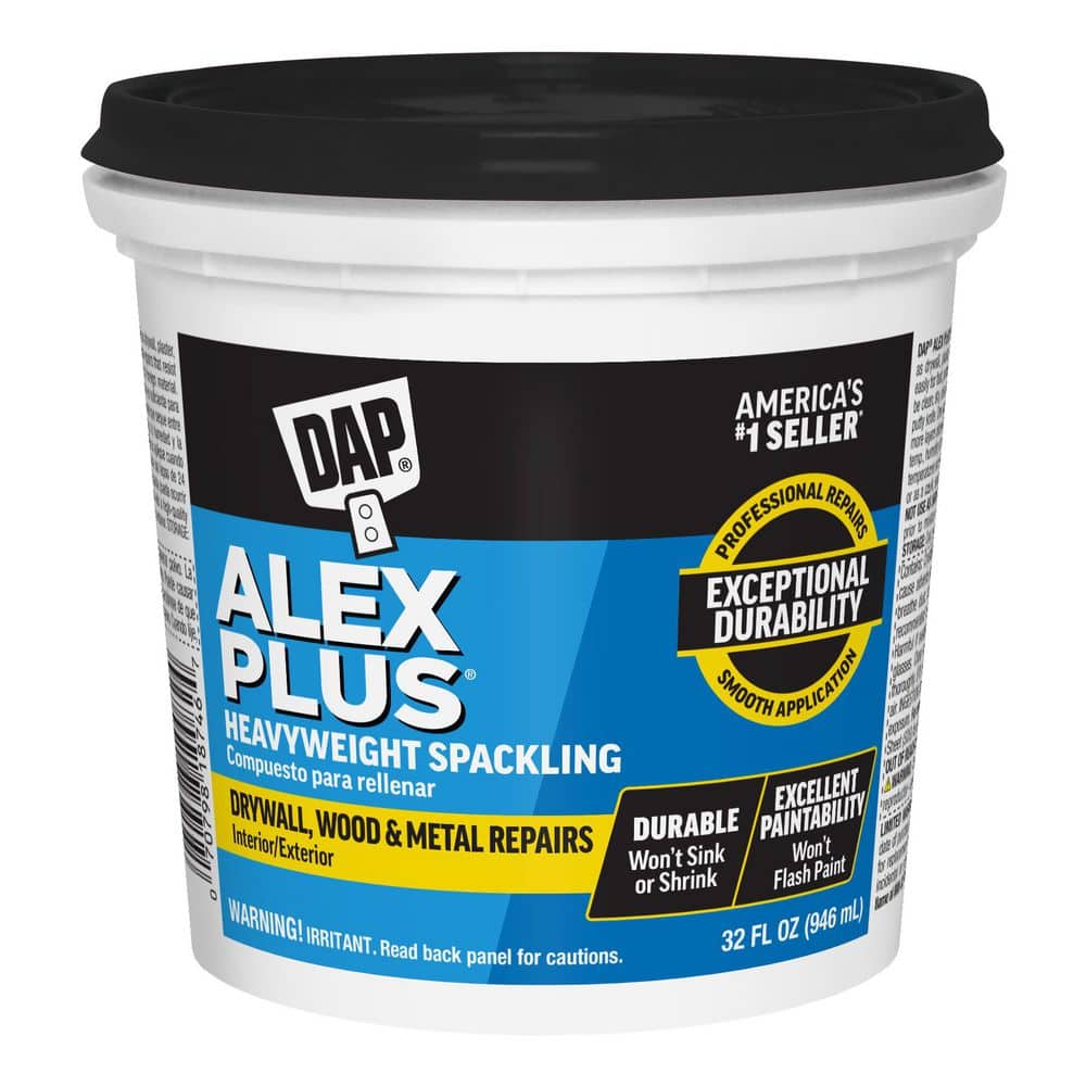 DAP Alex Plus 128 oz. High Performance Spackling Paste (2-pack