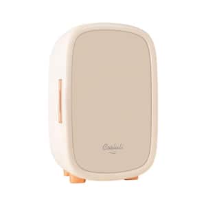Beauty 0.42 cu. ft. Retro Mini Fridge in White without Freezer