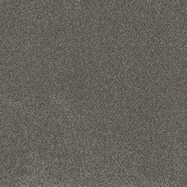 Lifeproof Hazelton I - Express - Gray 40 oz. Polyester Texture Installed Carpet