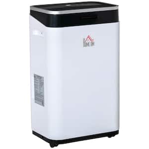 42 pt. 2520 sq. ft. Portable Electric Dehumidifier in. White with 14 Pint Tank, 2 Speeds and 3 Modes for Home, Bedroom