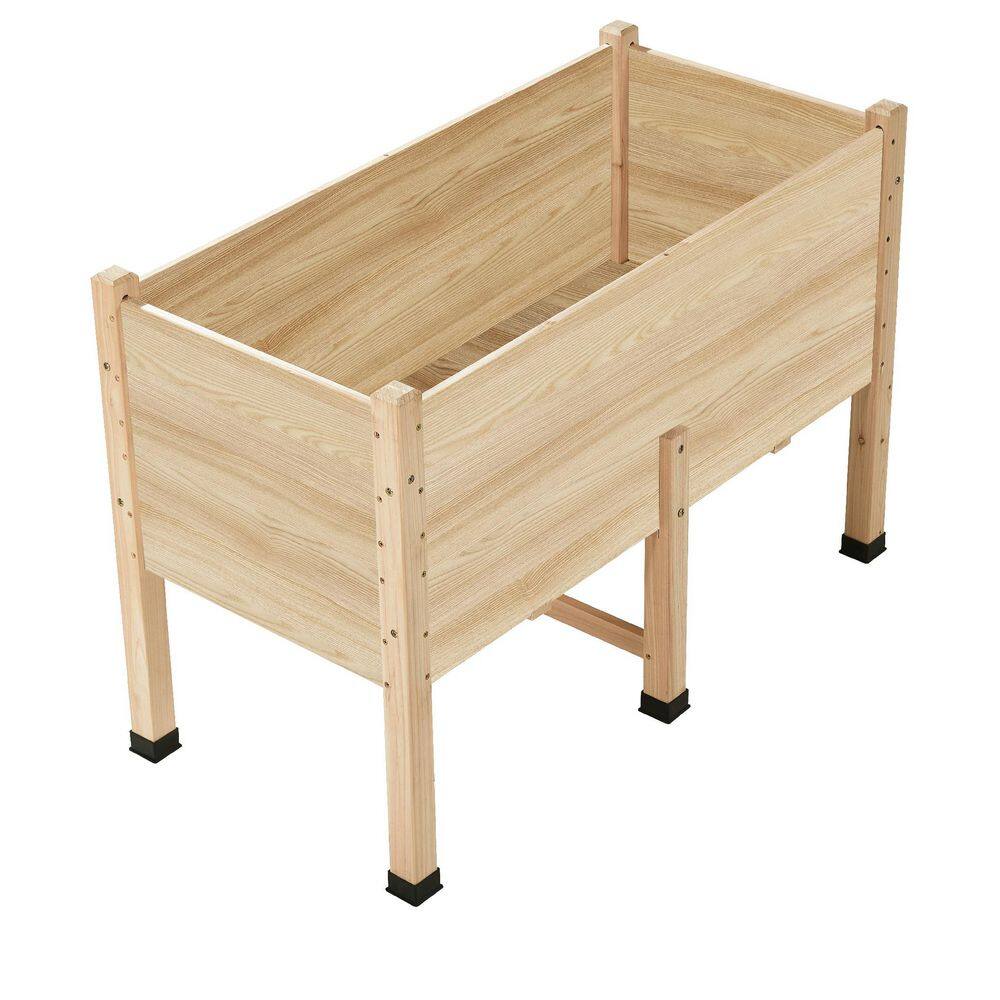 4 x 2 ft. Wood Outdoor Raised Garden Bed with Legs and Drainage Holes, Ideal for Vegetables, Flowers price history on PriceWatchPro