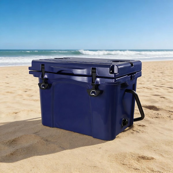 Clihome 25 qt. Portable Cooler, Insulated Hard Cooler with Bottle