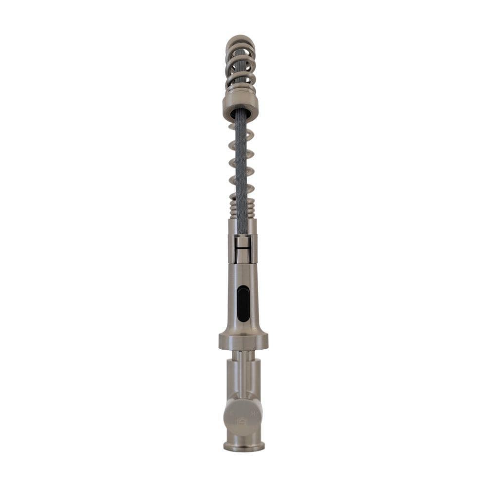 Brushed Nickel Pull Down Kitchen Faucet with Ceramic Disc Valve