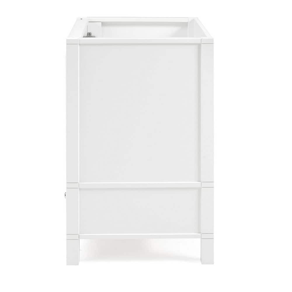 Williamsburg 30" White Pine Vanity Cabinet with Nickel Hardware