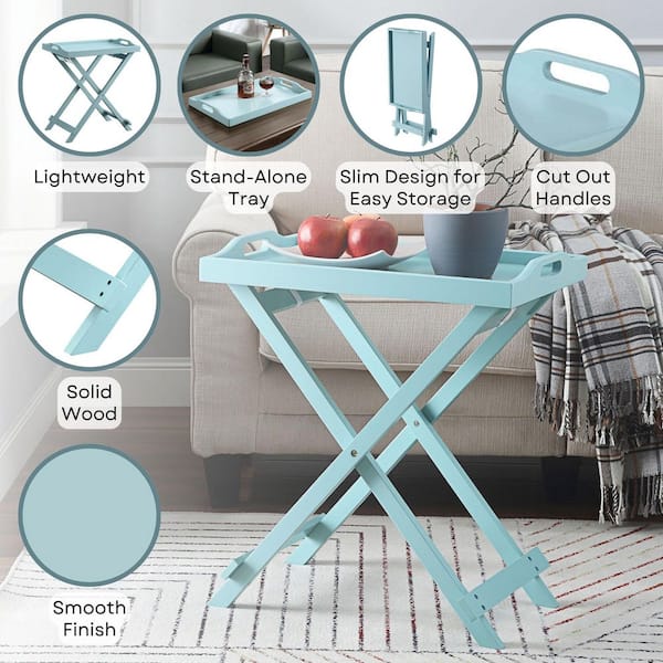 Convenience Concepts Designs2Go 22 in. Sea Foam Standard Rectangle