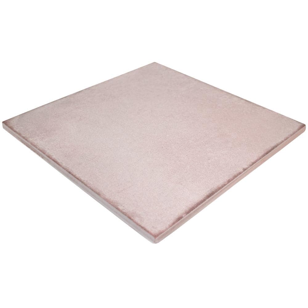 Coronado 8" x 8" Matte Pink Porcelain Tile