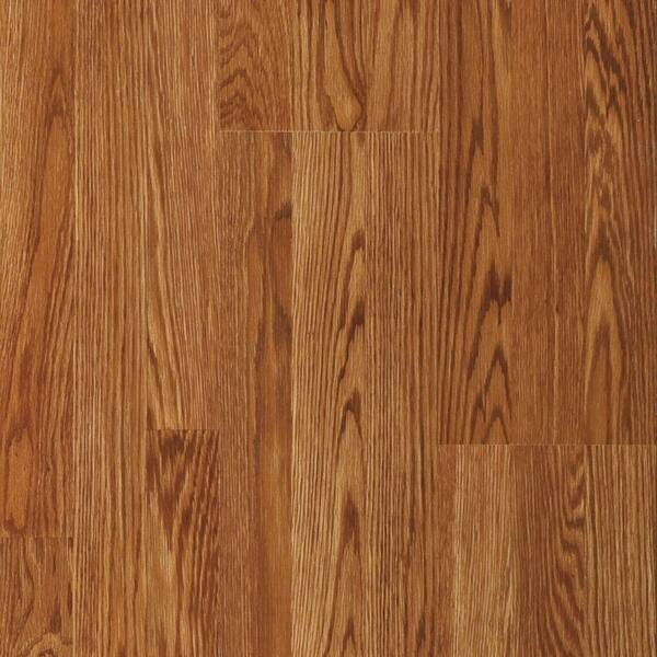 Pergo Presto Covington Oak Laminate Flooring - 5 in. x 7 in. Take Home Sample-DISCONTINUED