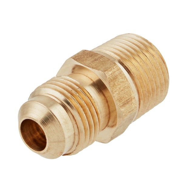 3/8 in. Flare x 3/8 in. MIP Brass Adapter Fitting