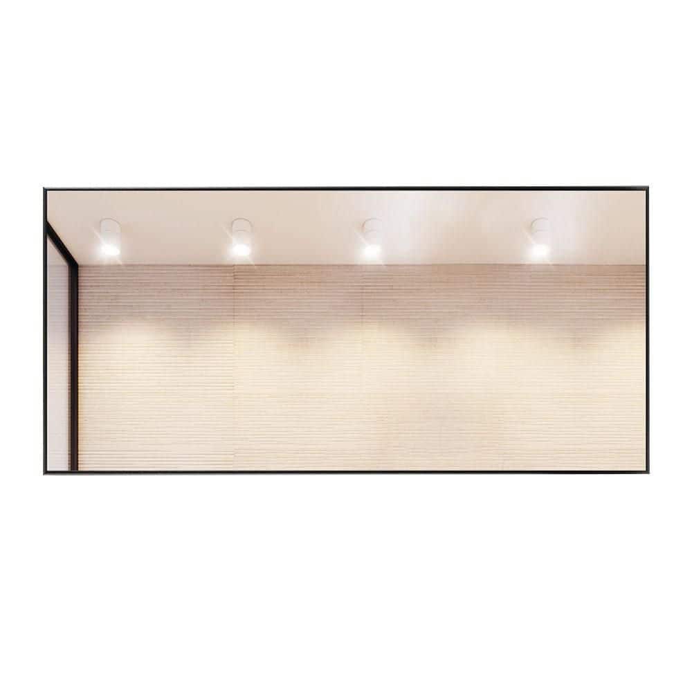 34 in. W x 71 in. H Mondern Rectangular Framed Bathroom Wall Bathroom Vanit