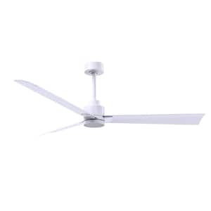 Alessandra 56 in. 6 fan speeds Ceiling Fan in White with Remote Control Included