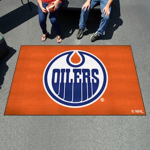 Edmonton Oilers Orange 5 ft. x 8 ft. Ulti-Mat Area Rug
