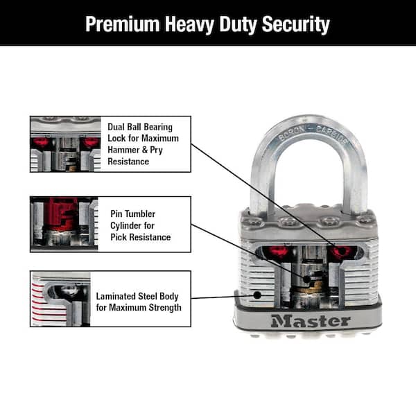 Cadenas Master Padlock N°A2005 – Avec 2 Clés – Boîte D'origine – Comme Neuf