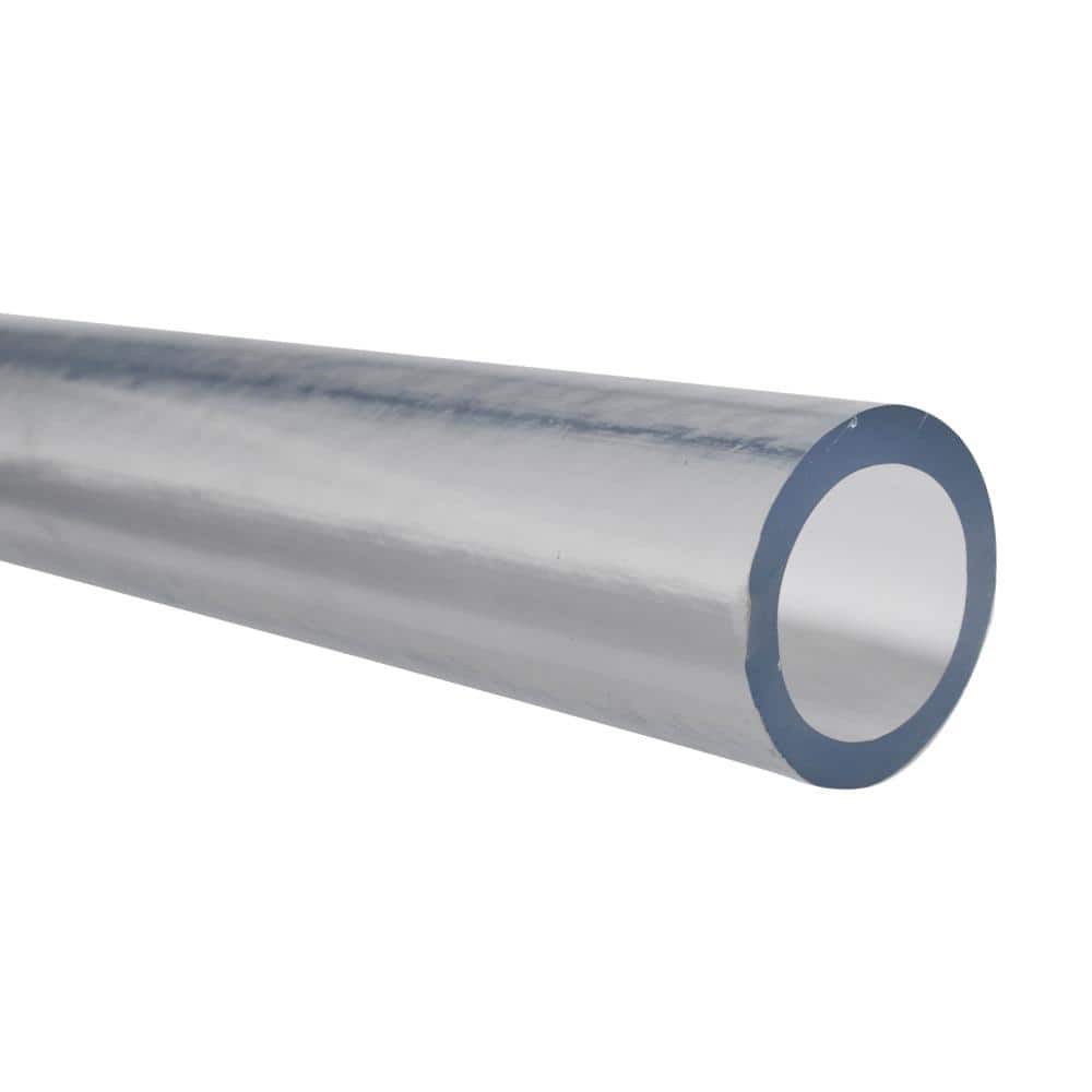 x5 Nominal 1/4" ID x 3/8" OD x 1/16" Wall 48" Polycarbonate Round Tube Clear 