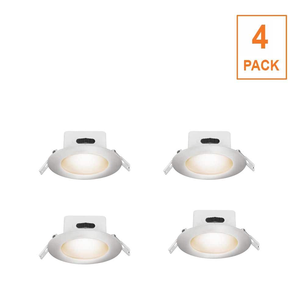 Feit Electric 4 in. 650 Lumens Selectable CCT Dimmable Integrated
