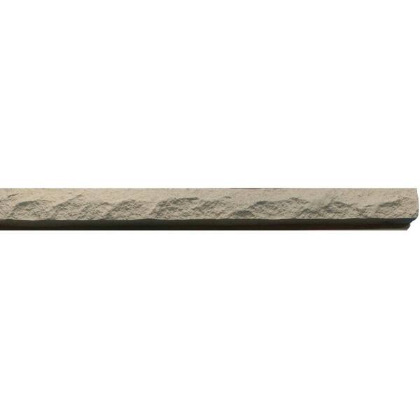 Urestone Rockface Trim #03 Khaki 2.5 in. x 48 in. Stone (4-Pack) T1610-03