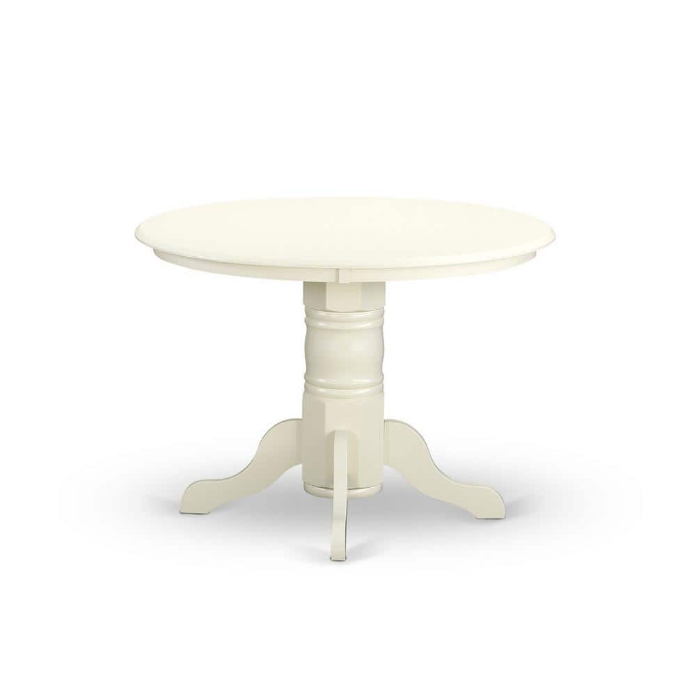 5-Piece Linen White Finish Solid Wood Top Dining table with 4 Chairs with Slat Back price history on PriceWatchPro