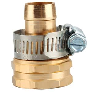 5/8 in. Metal Garden Hose Female Thread Repair with Stainless Steel Clamps