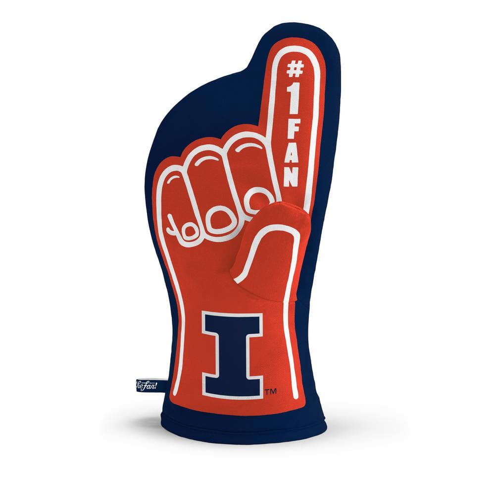 YouTheFan Illinois Fighting Illini #1 Oven Mitt