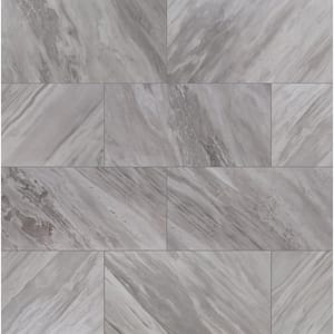 Ader Botticino 12 in. x 24 in. Matte Porcelain Floor and Wall Tile