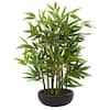 Nearly Natural Indoor 20 in. Bamboo Artificial Plant 8161 - The Home Depot