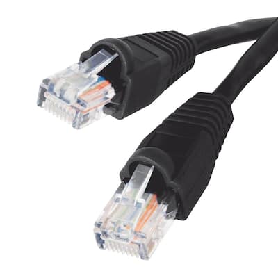 Cat 5e Ethernet Cable 25ft, Cat 5 Internet Patch Cable Cat5e Cable RJ45  Connector LAN Network Cable Cat5 Wire Patch Cord Snagless Computer Ether  Wire
