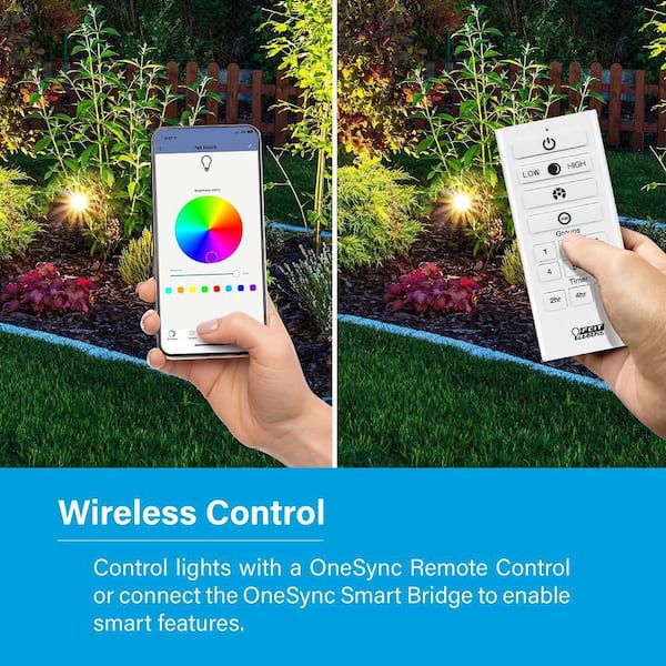 Feit Electric OneSync Landscape WiFi Bridge to Feit App Control 120-Volt  Plug SYNC/WIFI - The Home Depot