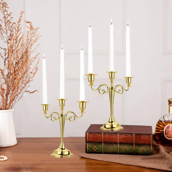 Warm Durable Decorative candle holders large 