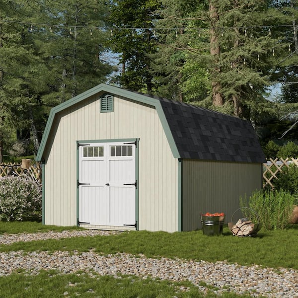 Little Cottage Co. Colonial Greenfield 12 ft. x 16 ft. Outdoor