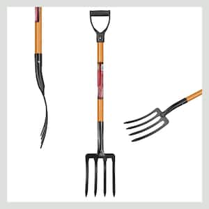 Perfect Garden Tool 43 in. Steel Digging Fork PGTFR - The Home Depot