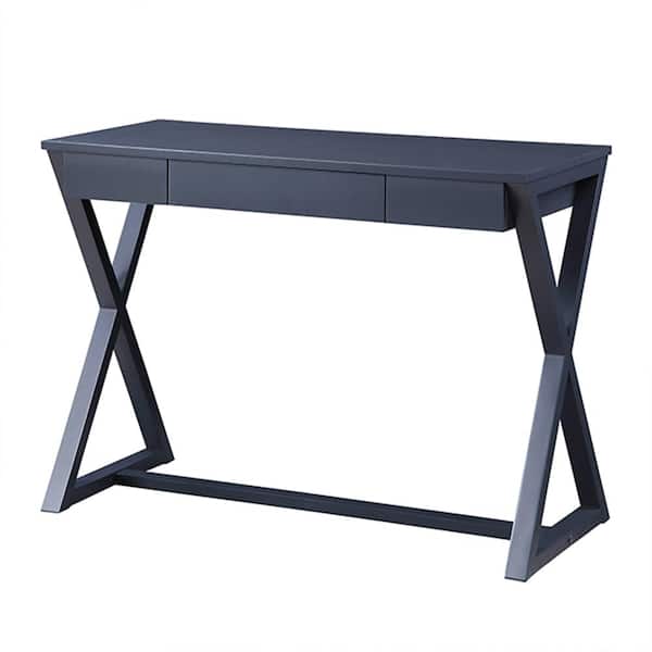 Acme Furniture Nalo 42 in. Black Rectangle Wood Console Table
