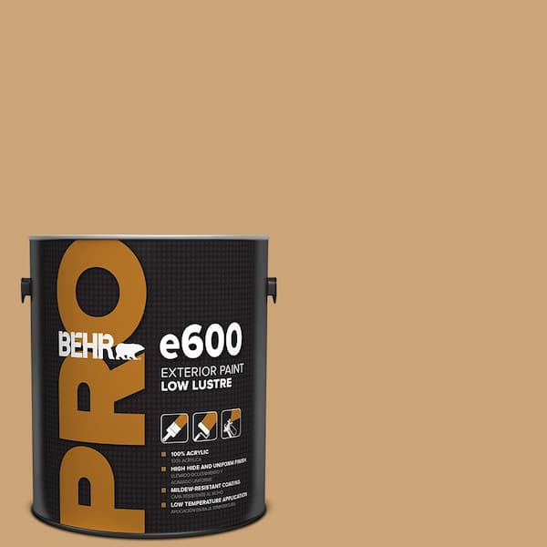 BEHR PRO 1 gal. #BIC-30 Corkboard Color Low Luster Exterior Paint