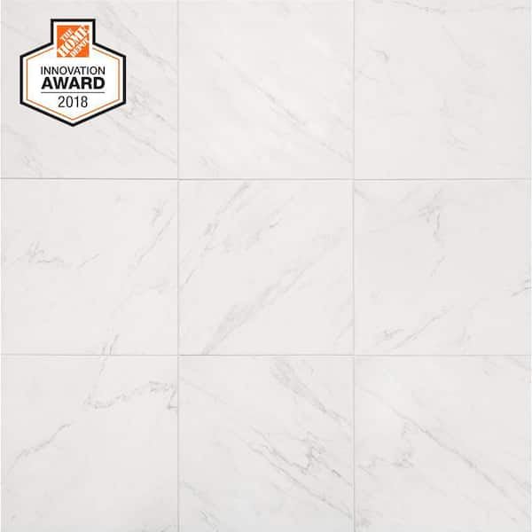 Lifeproof Carrara 18 in. x 18 in. Glazed Porcelain Floor and Wall Tile (352 sq. ft./Pallet)