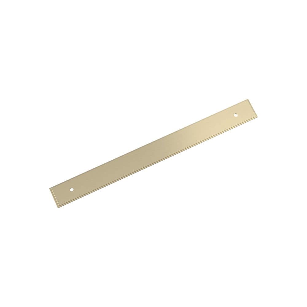 Maymont 8-13/16 in. Center-to-Center Rectangle Golden Champagne Pull Cabinet Backplate price history on PriceWatchPro