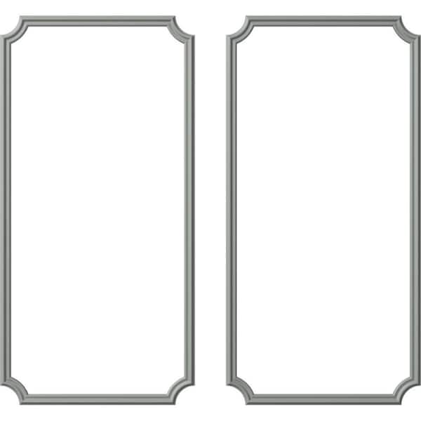 13.35 Sq. Ft. Unfinished Polyurethane Seville Panel Moulding Kit (Double Panel)