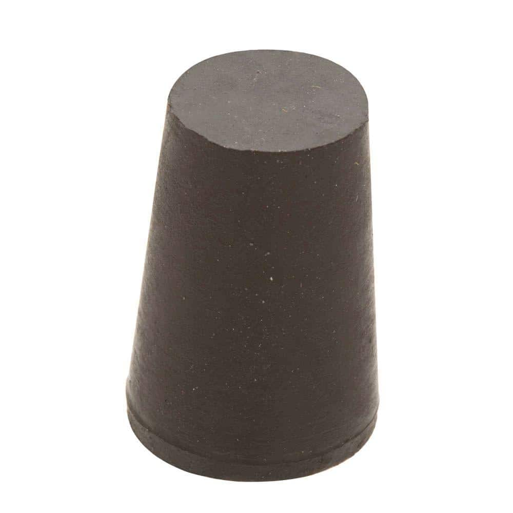 Extra Rubber Pin Backs - Black (Set of 15)