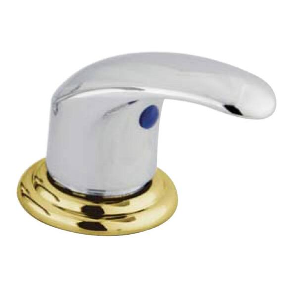 Legacy 8 in. Widespread Double Handle Bathroom Faucet in Polished Brass