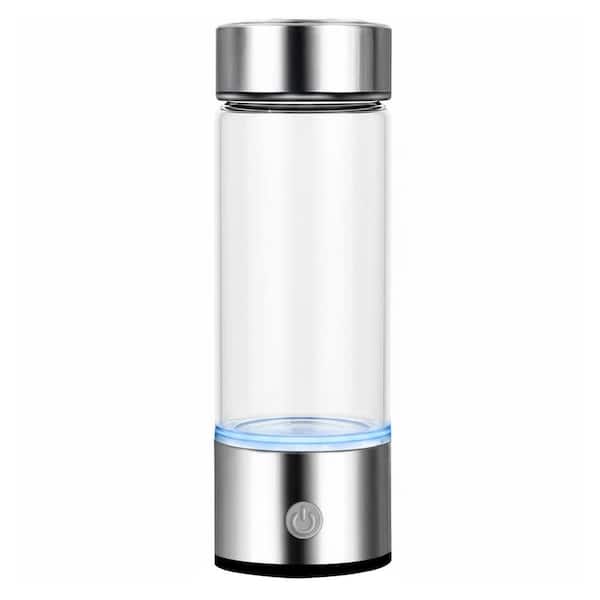 Anqtovp Hydrogen Water Bottle Portable Rechargeable Glass SPE PEM