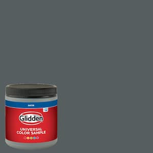 8 oz. PPG1036-7 Mostly Metal Satin Interior Paint Sample